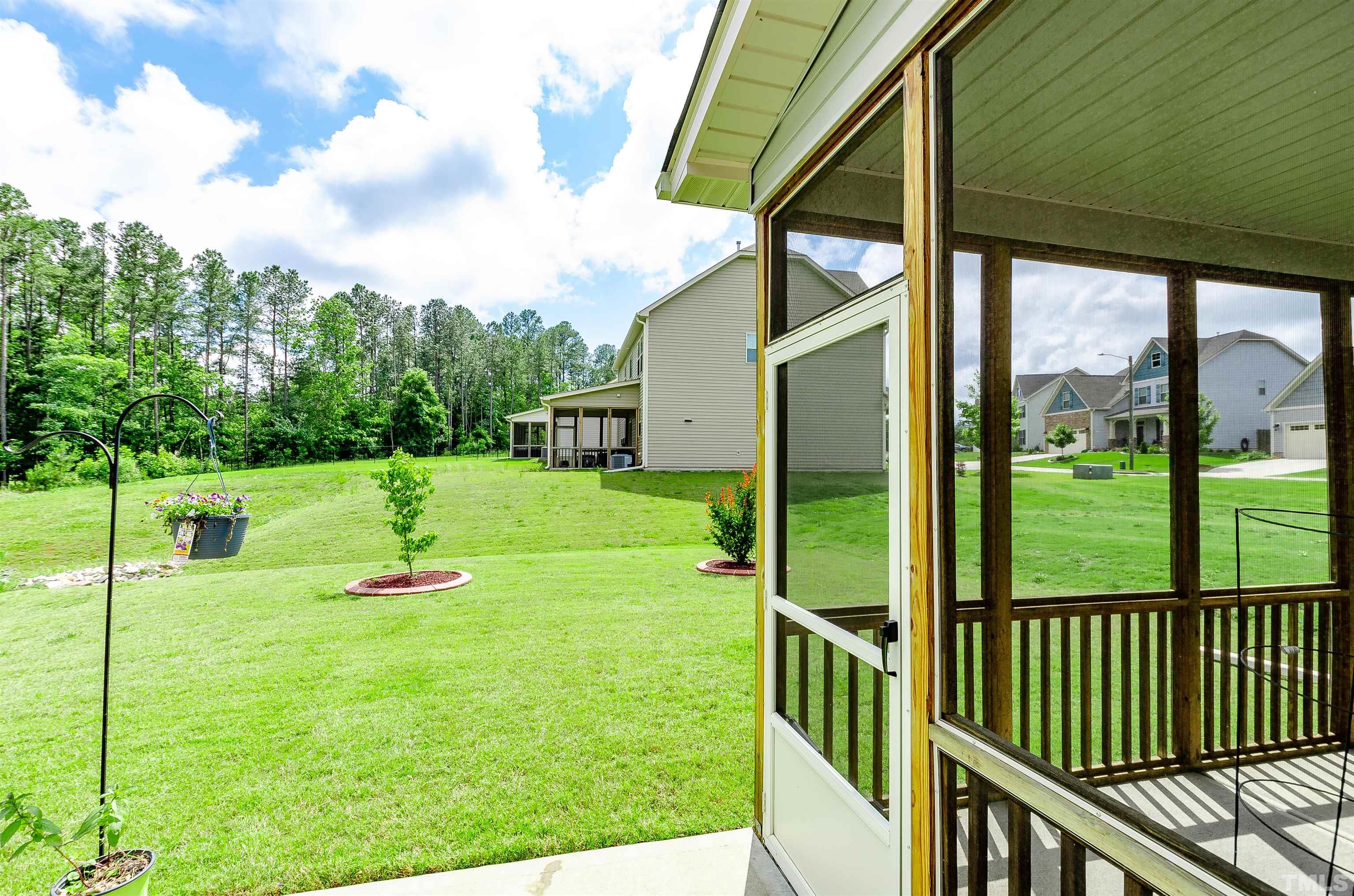 1104 Big Spring Circle Durham, NC 27703 - Photo 43 of 47 a view of a porch with a backyard