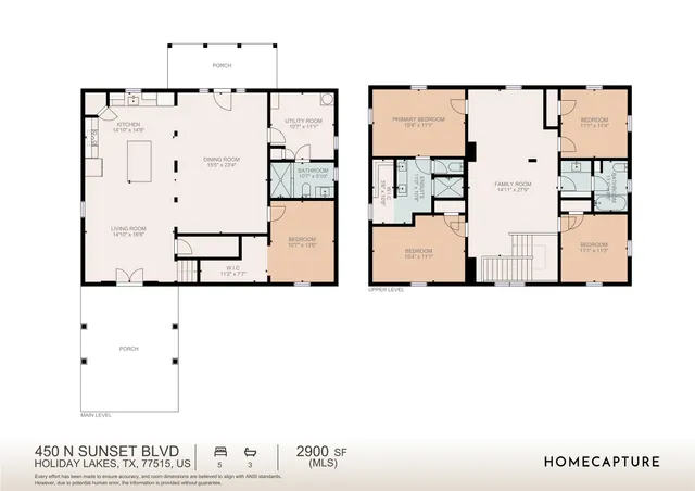 $345,000 | 450 North Sunset Boulevard, Holiday Lakes, TX 77515