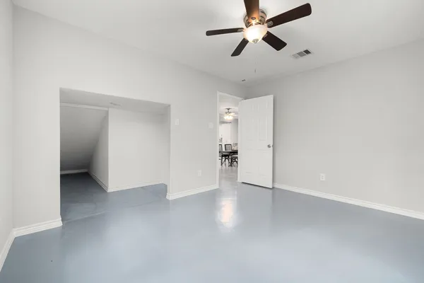 wooden floor in an empty room