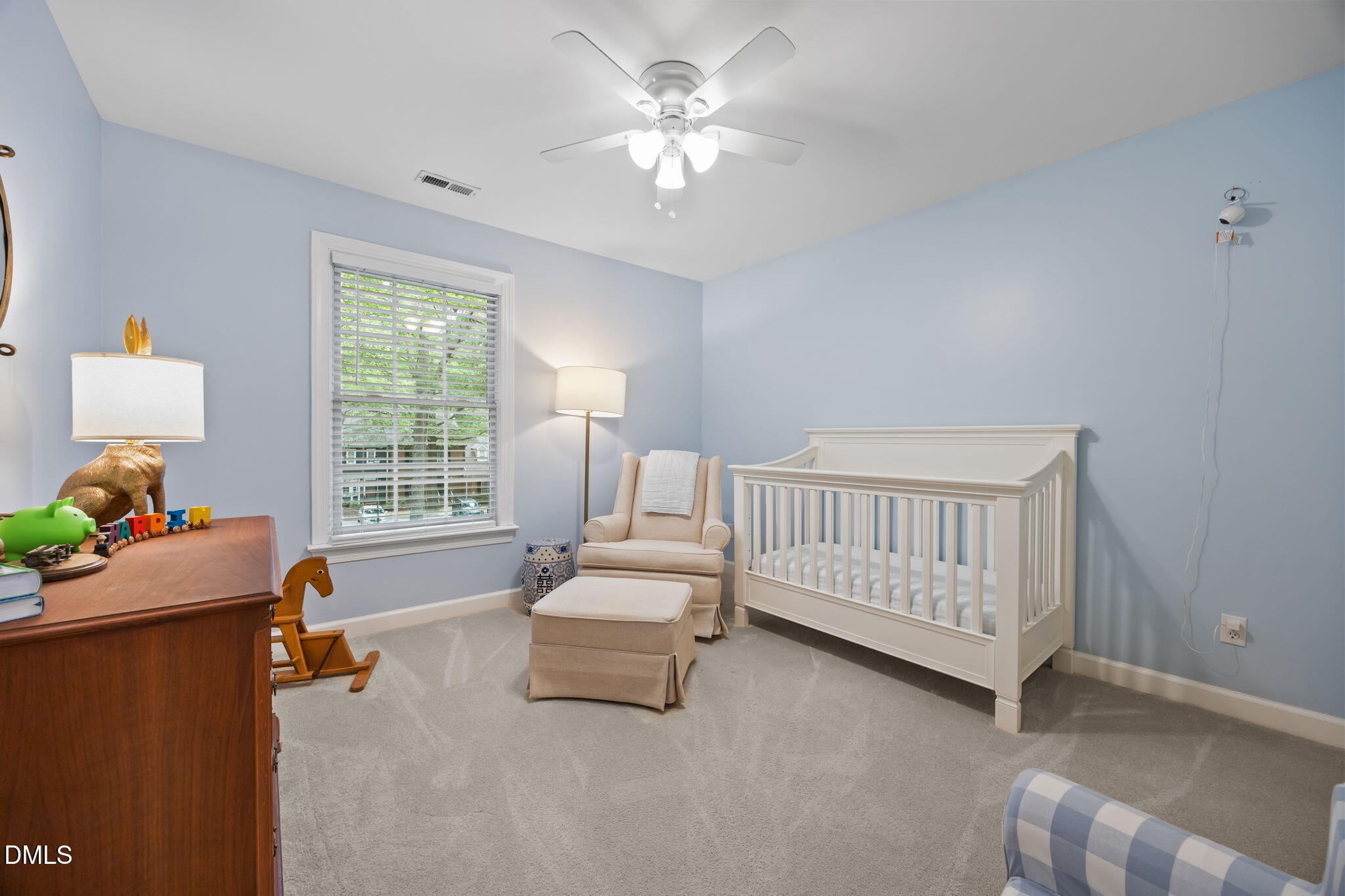562 Weathergreen Drive Raleigh, NC 27615 - Photo 25 of 47 a bed room with furniture and a window