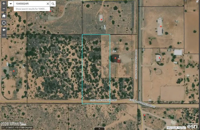 $50,000 | 4-acres East Lane Ranch Road, Hereford, AZ 85615