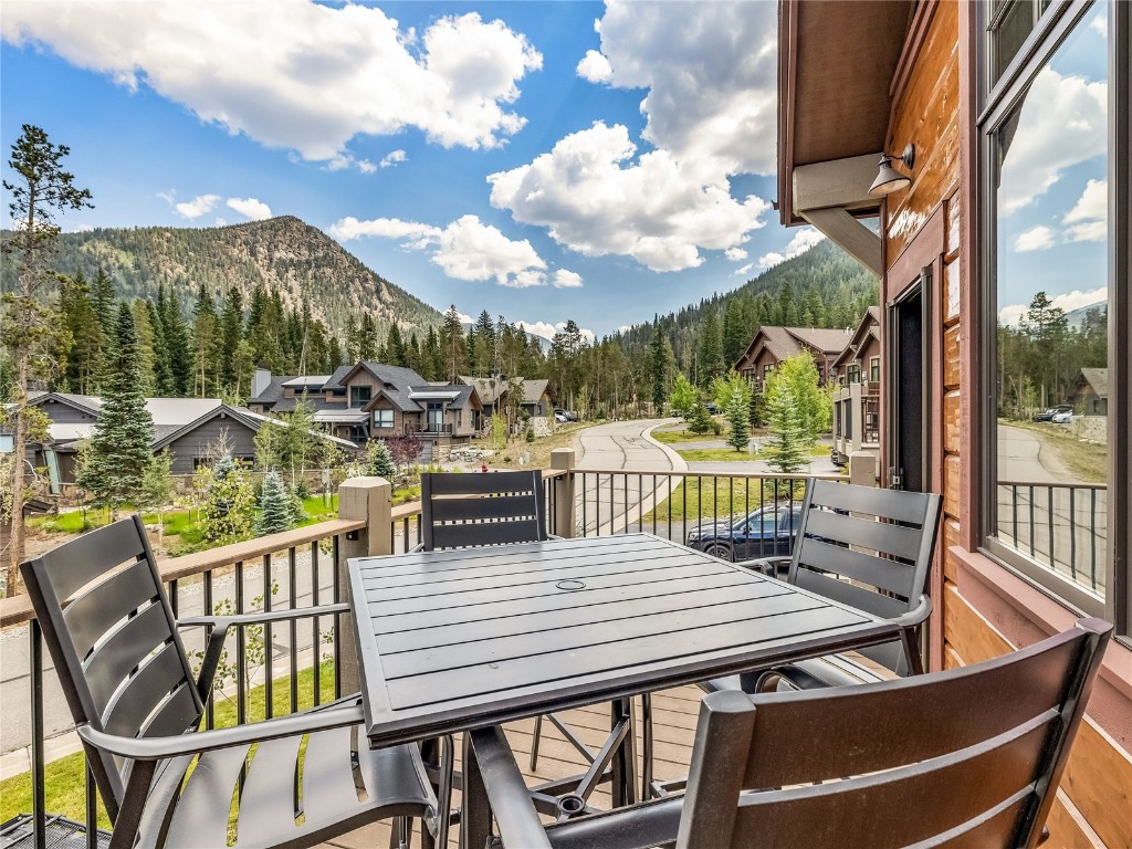 68 Independence Lane Keystone, CO 80435 - Photo 2 of 43 a view of a chairs and table in the balcony
