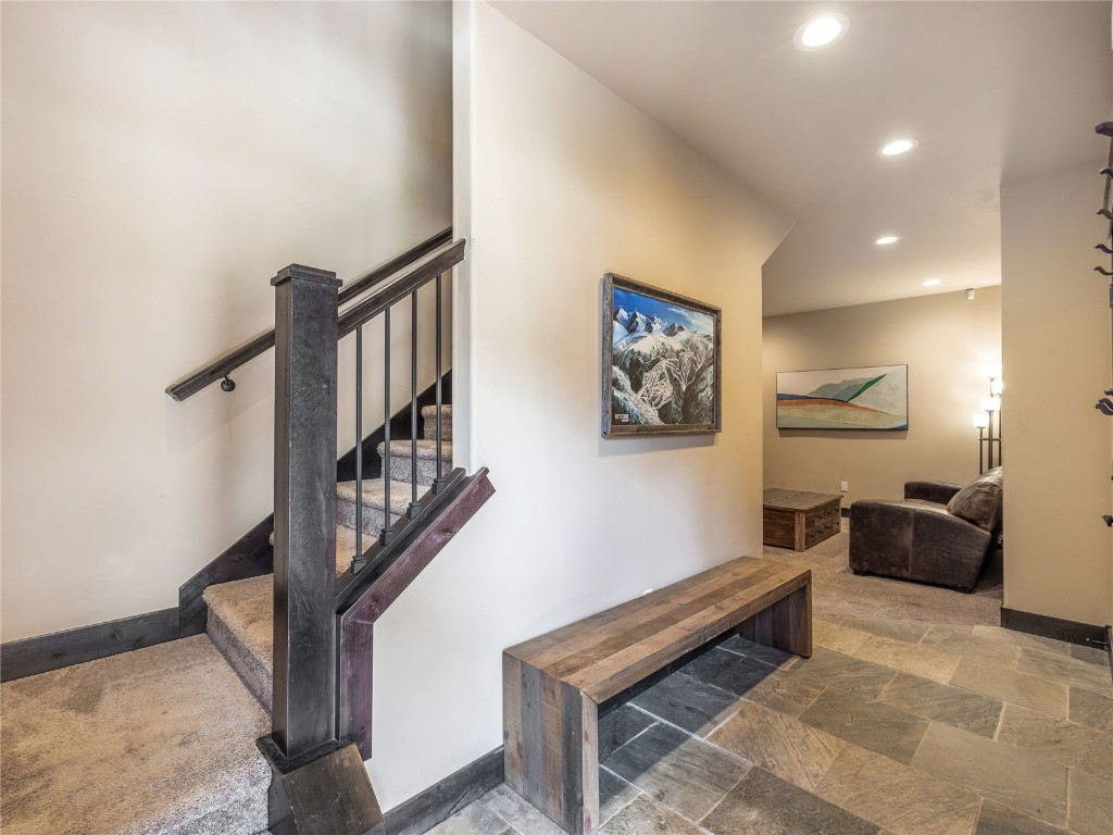 68 Independence Lane Keystone, CO 80435 - Photo 28 of 43 a view of entryway and hall with wooden floor