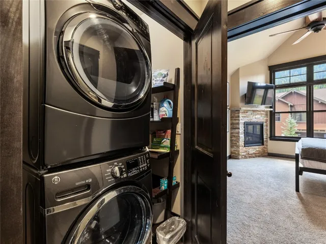 a front view of a house with glass windows