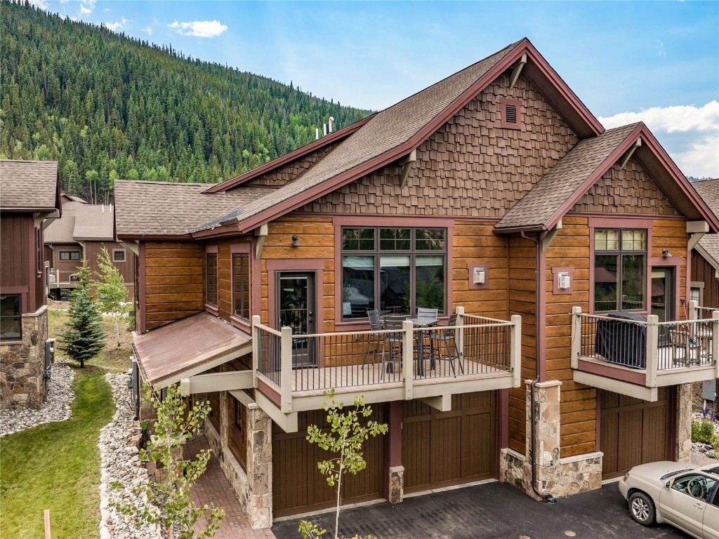 68 Independence Lane Keystone, CO 80435 - Photo 32 of 43 a front view of a house with glass windows
