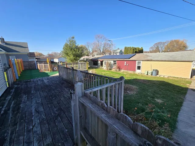 a view of building from balcony