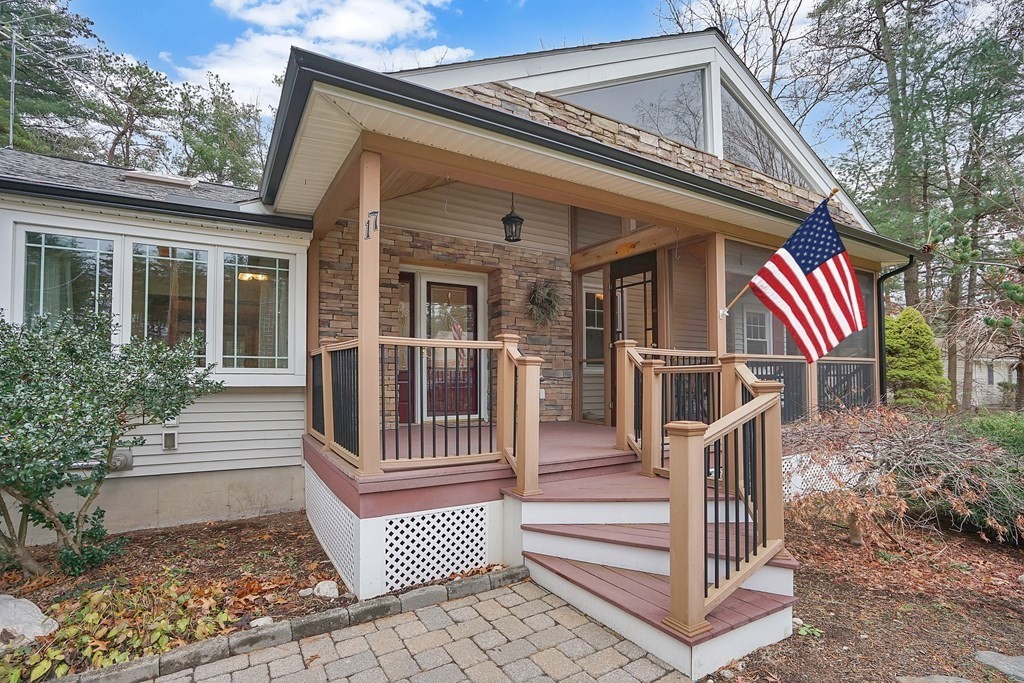 17 Pequot Road Southampton, MA 01073 - Photo 1 of 41 front view of a house with a small deck