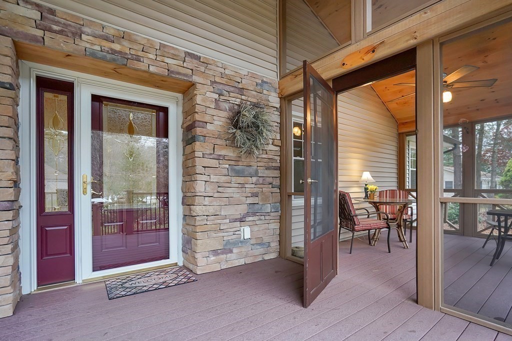17 Pequot Road Southampton, MA 01073 - Photo 7 of 41 a view of outdoor dining space with a table and chairs