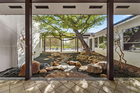 a view of a car garage door