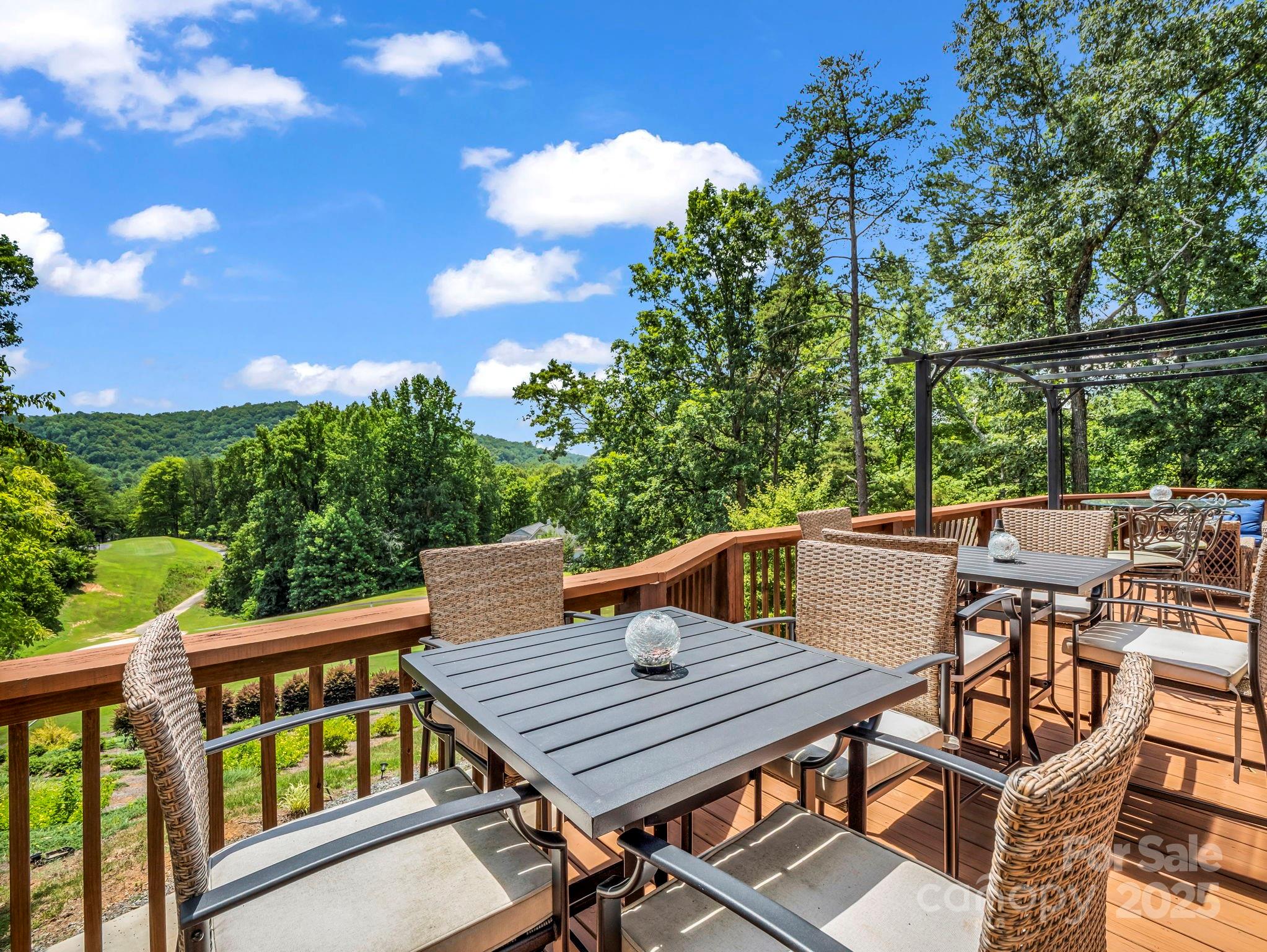 188 Fern Loop Lake Lure, NC 28746 - Photo 4 of 48 a view of a patio with wooden floor