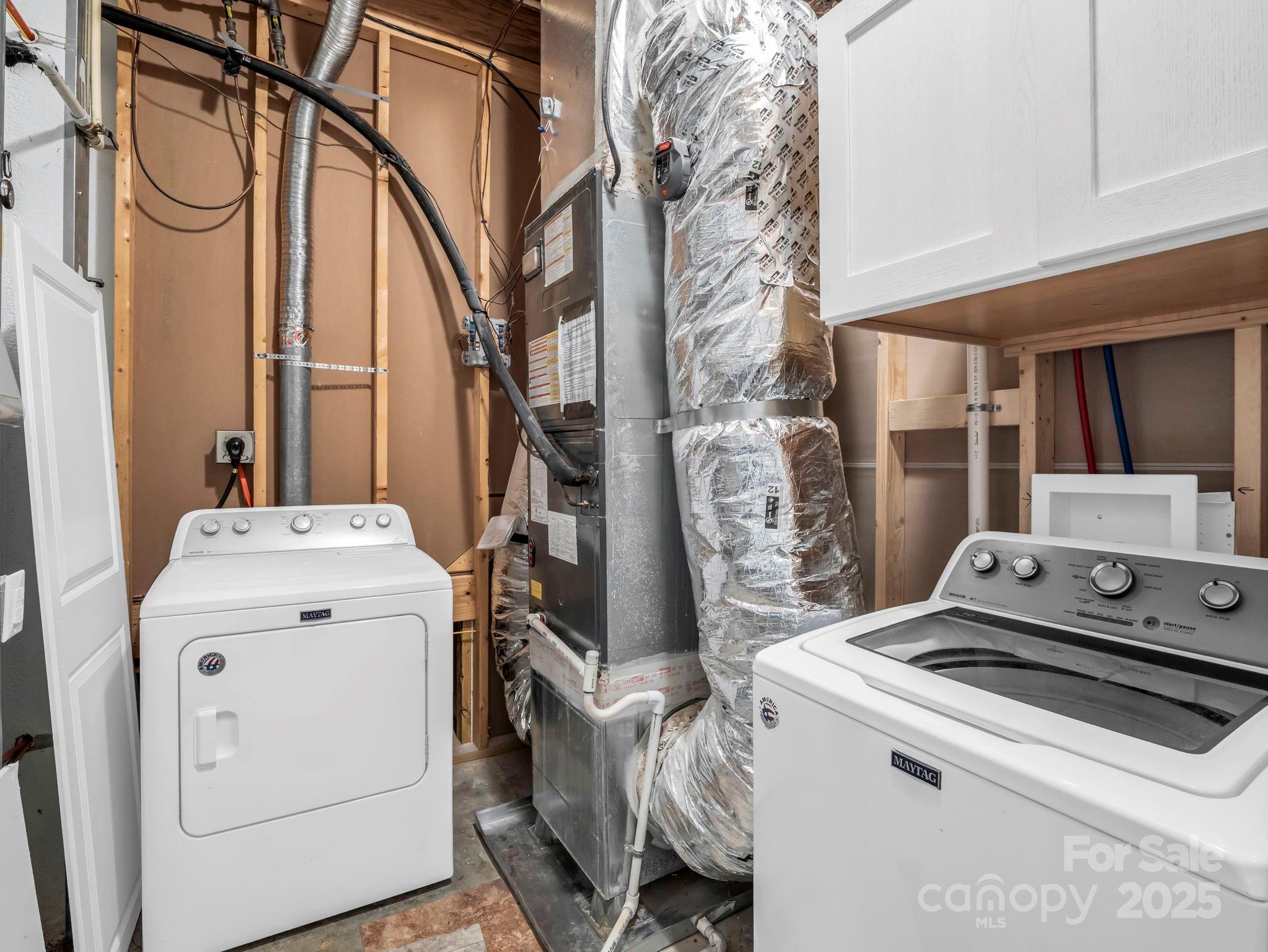 188 Fern Loop Lake Lure, NC 28746 - Photo 43 of 48 a utility room with dryer and washer