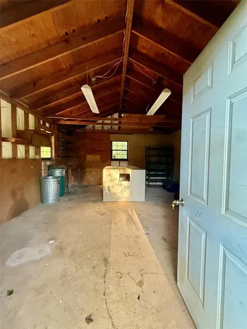 front view of house with a trees