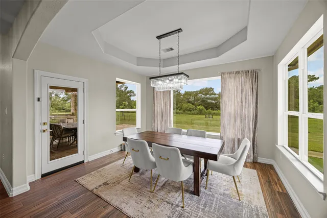 a kitchen with stainless steel appliances granite countertop lots of counter top space