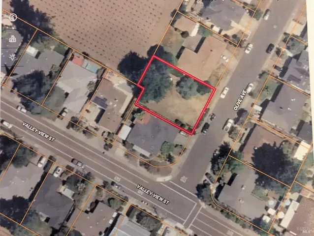 an aerial view of a fireplace