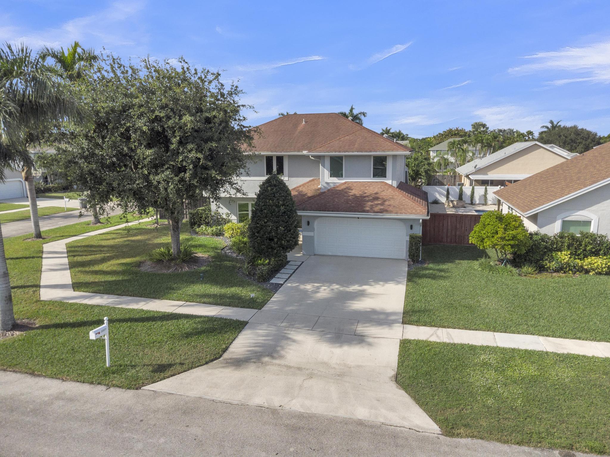 22577 Blue Fin Trail Boca Raton, FL 33428 - Photo 3 of 45 Morning Front View
