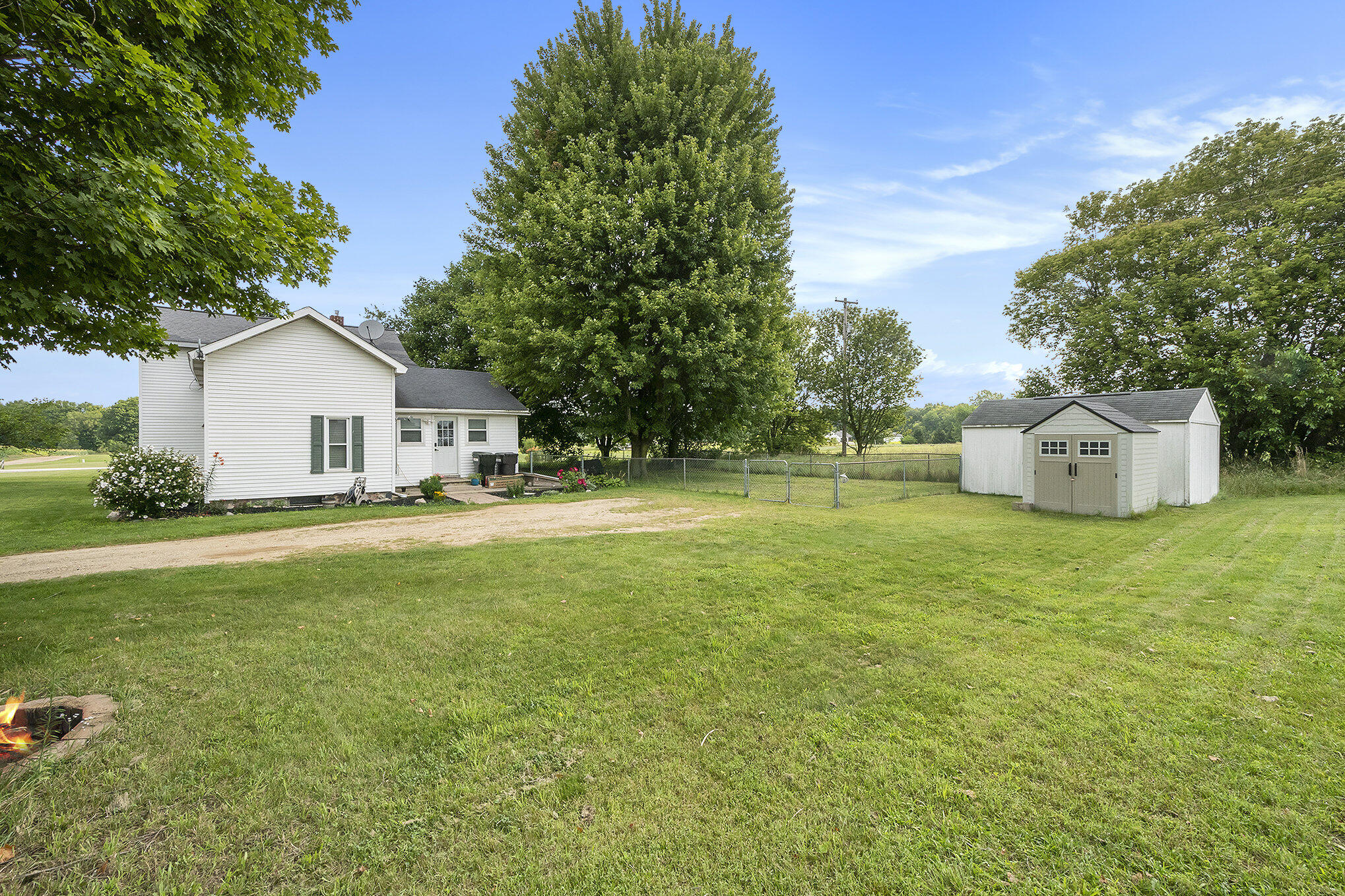 7150 North Messer Road Freeport, MI 49325 - Photo 2 of 36 2 Front Wide