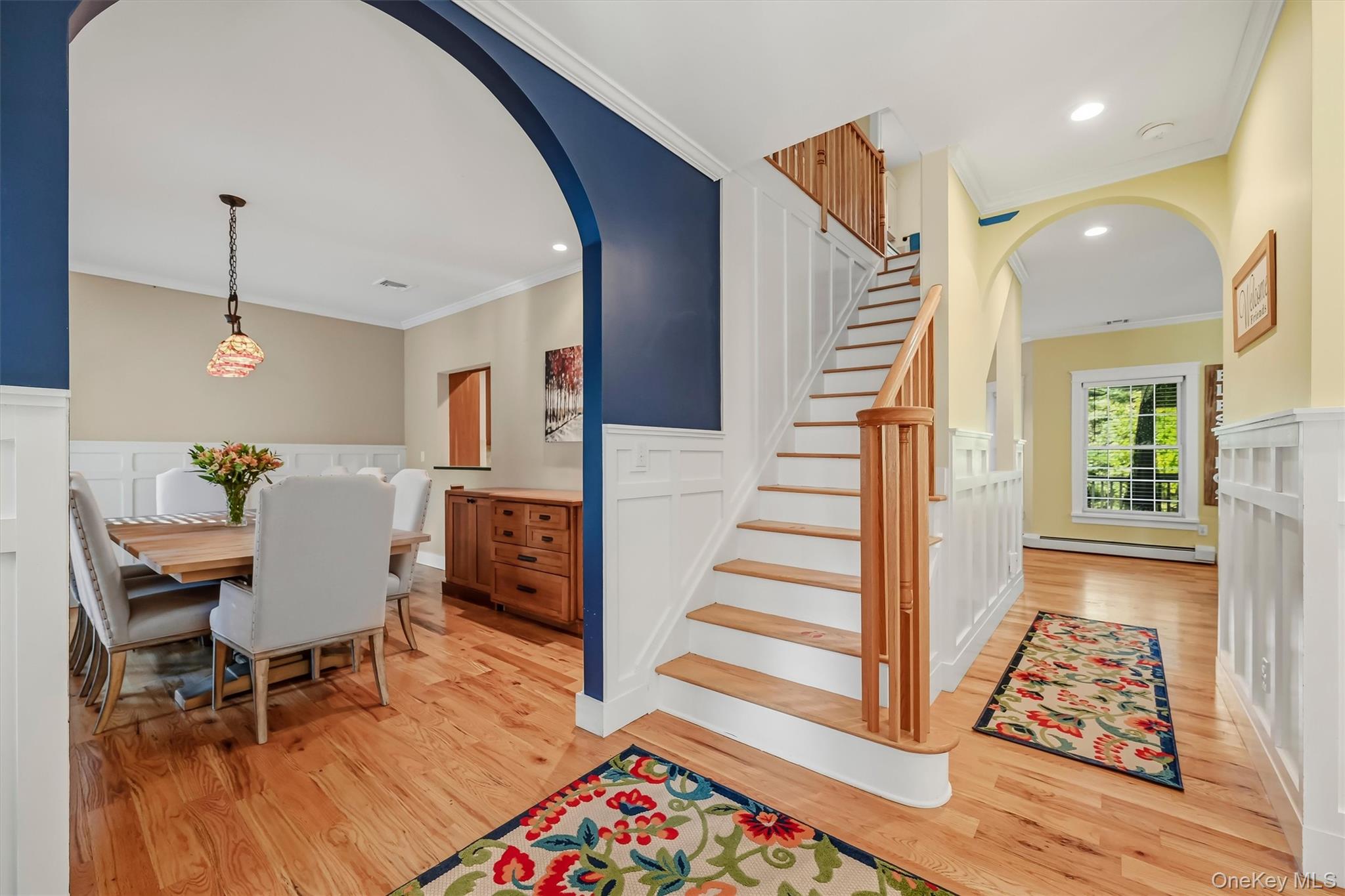 9 Short Road New Windsor, NY 12553 - Photo 5 of 48 Welcoming entry with timeless architectural details including beautiful hardwood floors and classic picture-frame moulding.