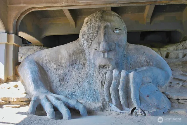 a backyard of a house with seating space