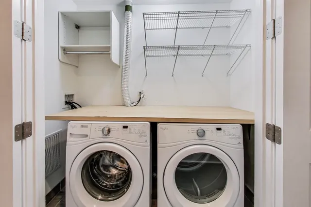 a view of backyard with deck and wooden floor