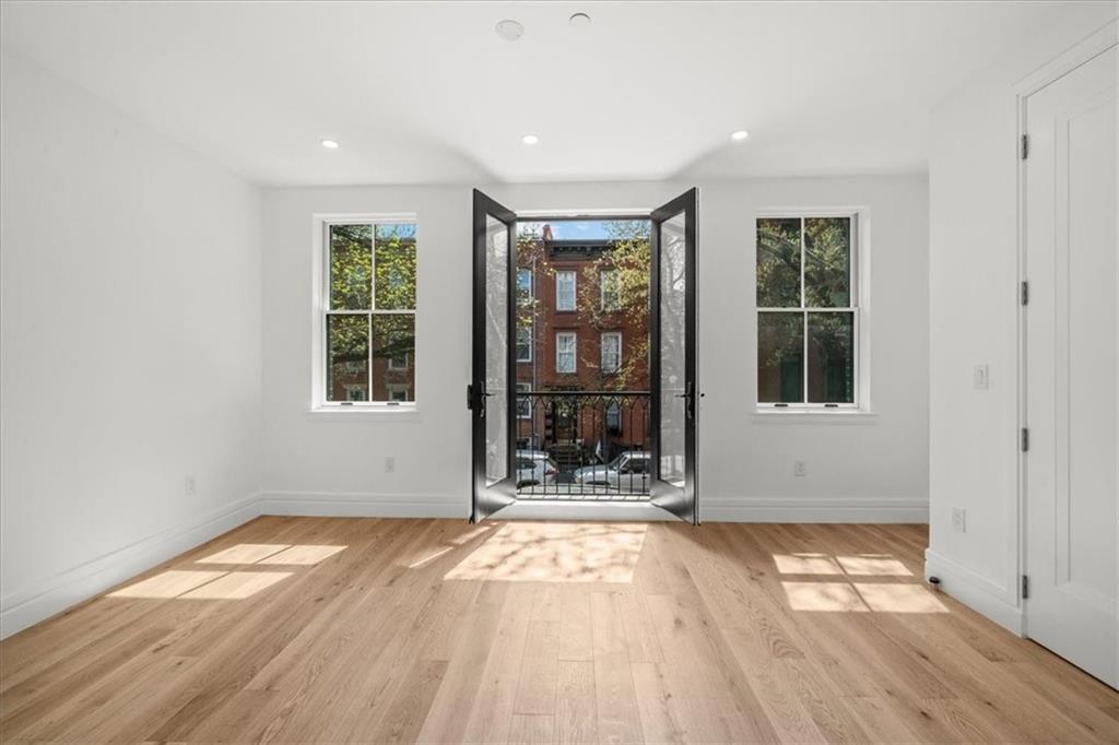 147 Luquer Street, Unit 1 Brooklyn, NY 11231 - Photo 8 of 26 Doors to juliet balcony in bedroom