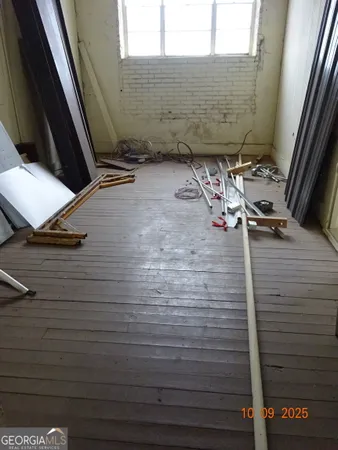 a view of water heater room