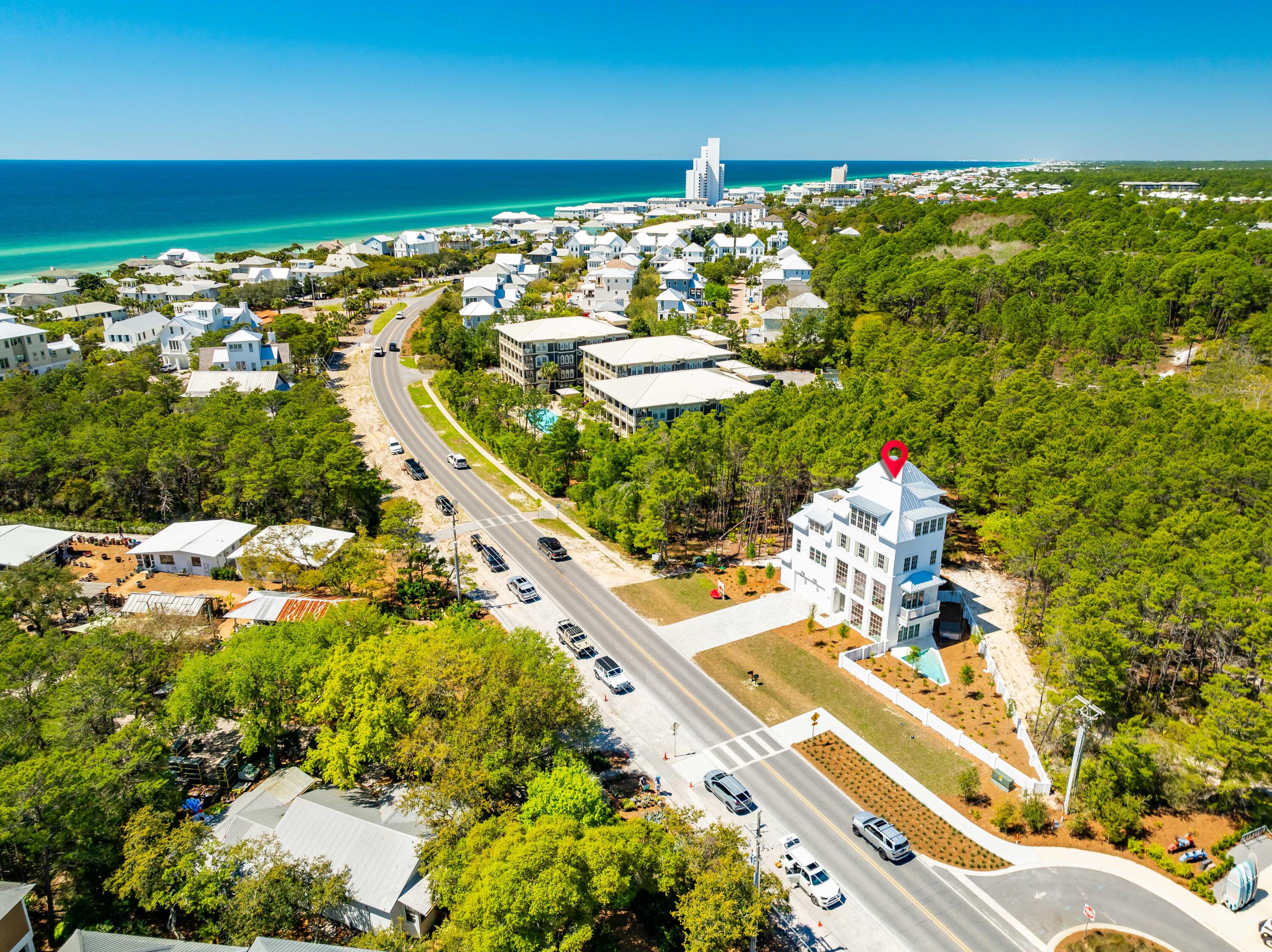 4655 East County Highway 30A Santa Rosa Beach, FL 32459 - Photo 65 of 69 4556 E Hwy 30A Aerial Marked-12