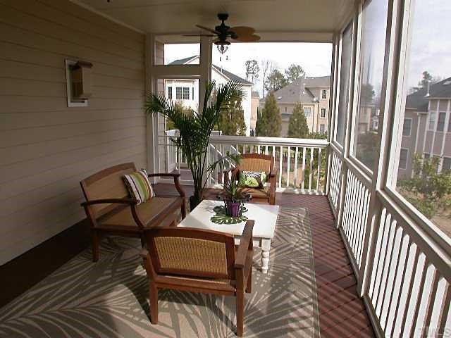 2005 Falls Farm Crossing Raleigh, NC 27614 - Photo 3 of 12 a view of a balcony with furniture