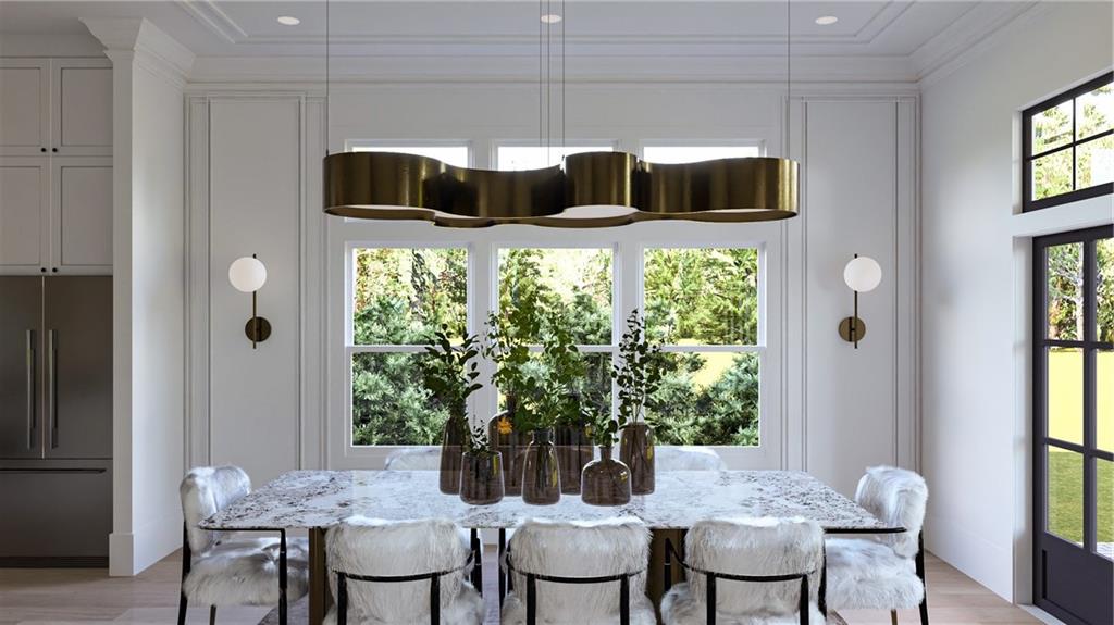 212 Lask Lane Milton, GA 30004 - Photo 3 of 42 a view of a dining room with furniture and window