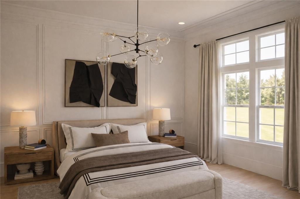 212 Lask Lane Milton, GA 30004 - Photo 7 of 42 a spacious bedroom with a bed and a window