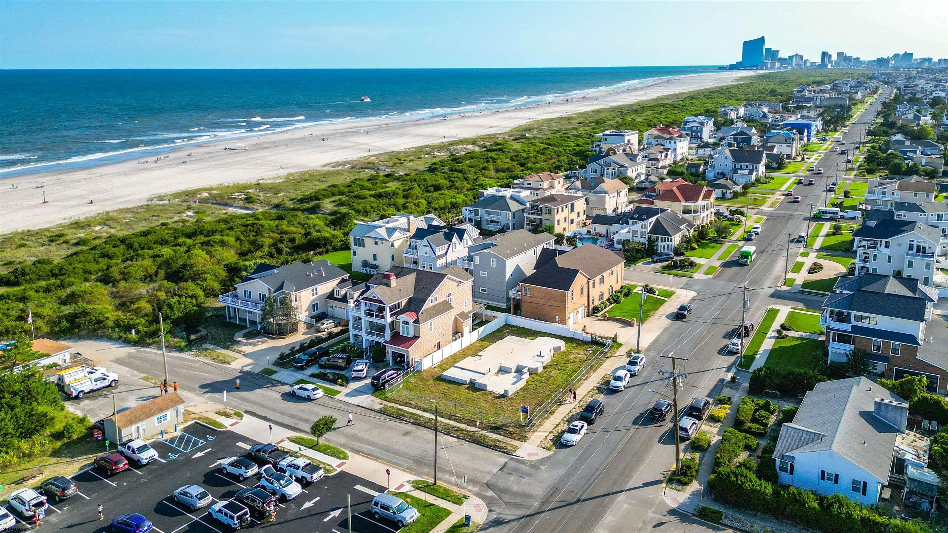 1700 Ocean Avenue Brigantine, NJ 08203 - Photo 11 of 27 an aerial view of ocean and residential houses with outdoor space