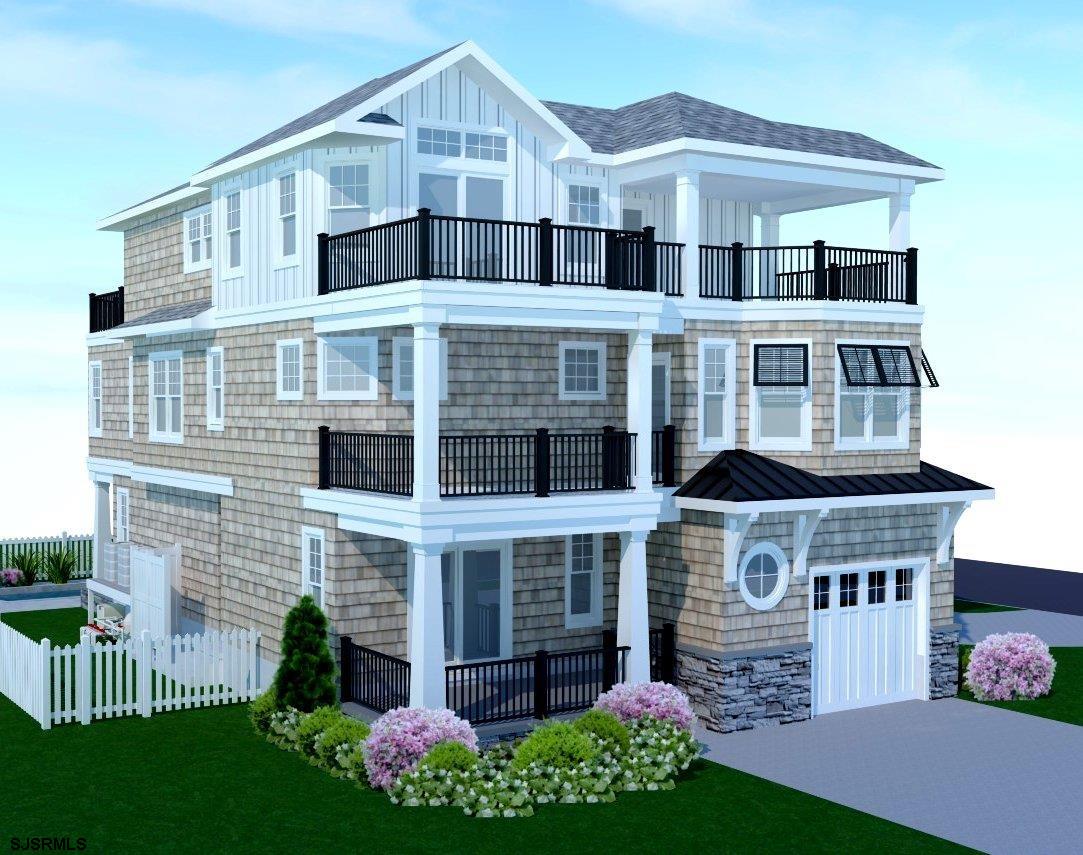 1700 Ocean Avenue Brigantine, NJ 08203 - Photo 4 of 27 a front view of a house with a yard