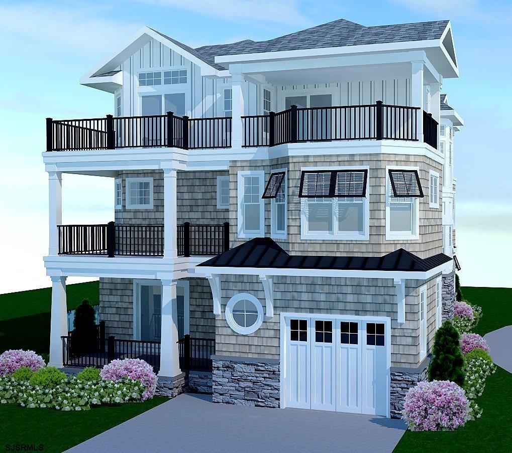 1700 Ocean Avenue Brigantine, NJ 08203 - Photo 5 of 27 a front view of a house with a yard