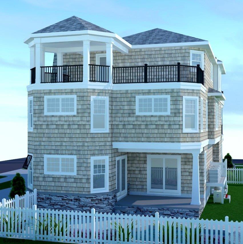 1700 Ocean Avenue Brigantine, NJ 08203 - Photo 6 of 27 a front view of a house with a yard