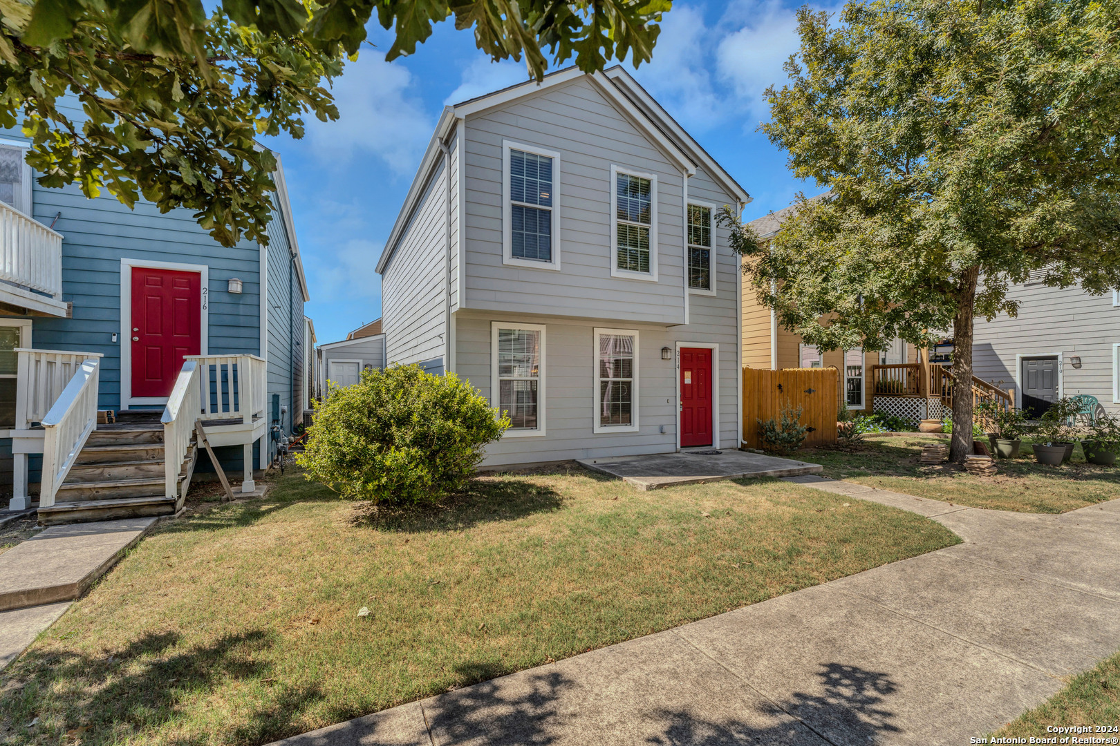 214 Trestle Tree San Marcos, TX 78666 - Photo 1 of 1 a front view of a house with a yard