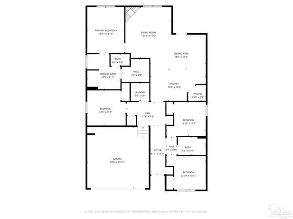 $325,000 | 3736 Hawks Landing Circle, Pace, FL 32571