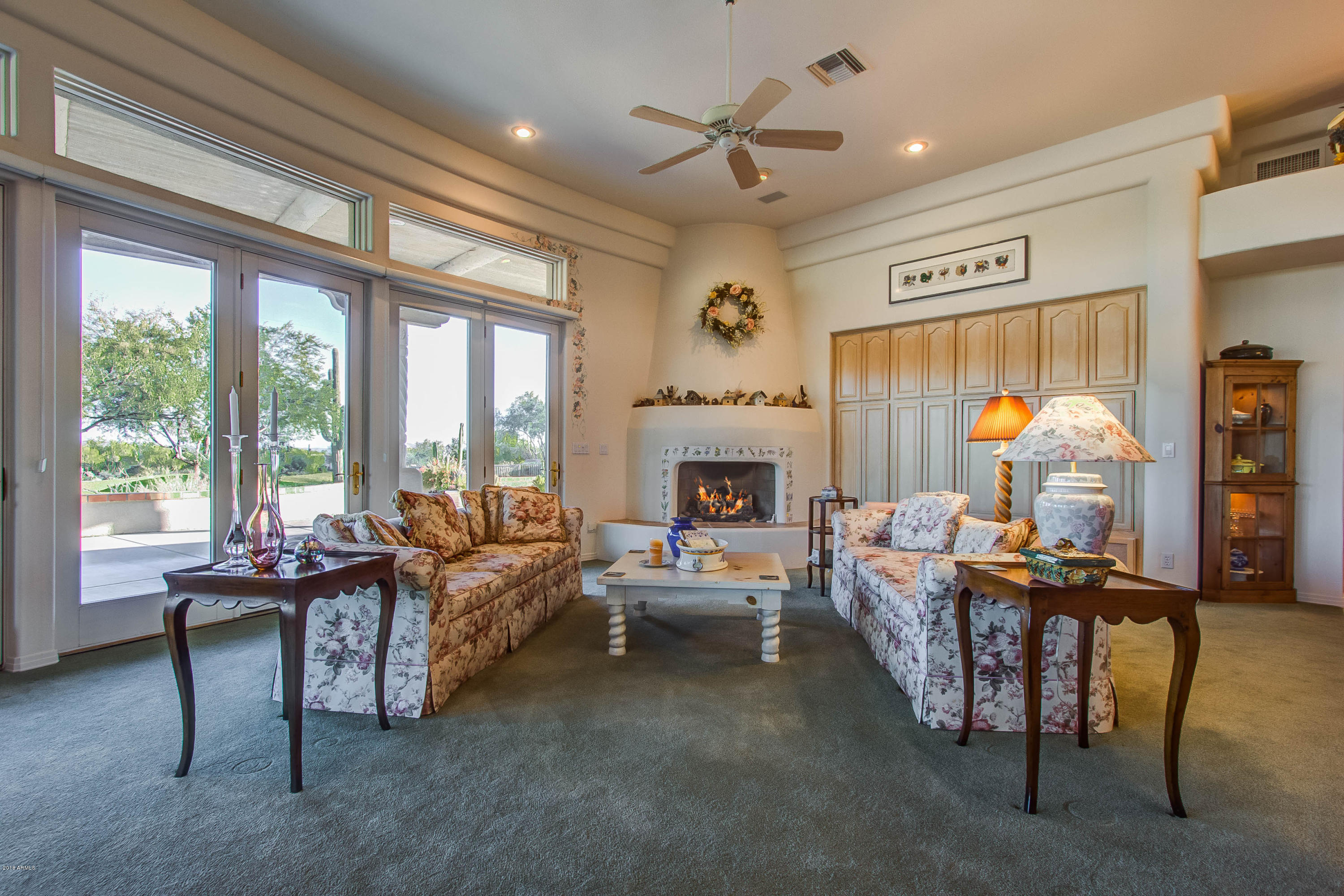 26801 North Palo Fiero Road Rio Verde, AZ 85263 - Photo 6 of 24 006_Living Room / Fireplace