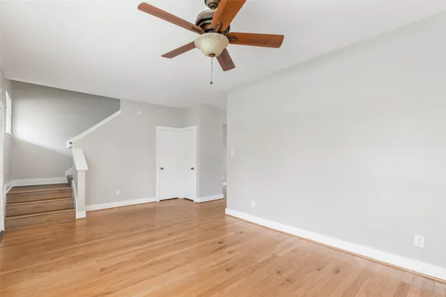 wooden floor in an empty room