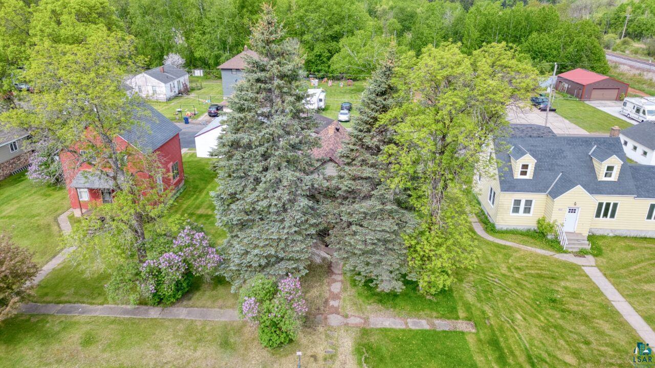 4191 Kerr Location Hibbing, MN 55746 - Photo 32 of 37 View from above of property