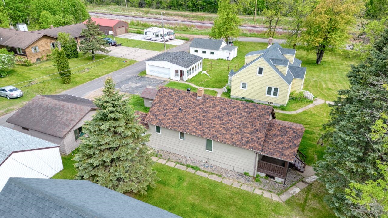 4191 Kerr Location Hibbing, MN 55746 - Photo 33 of 37 View from above of property