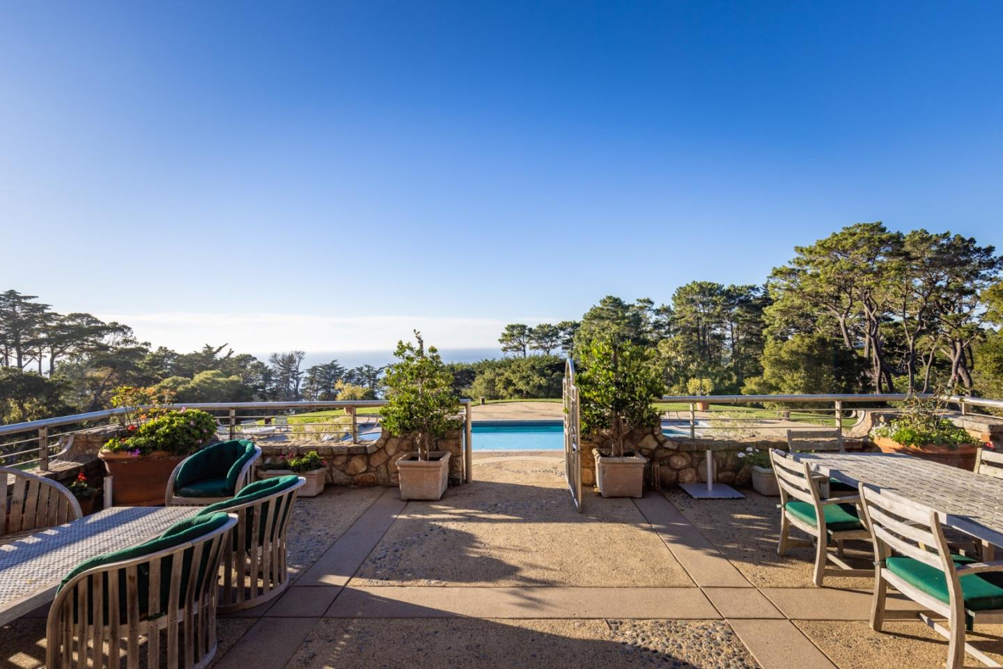 72 Fern Canyon Road Carmel, CA 93923 - Photo 9 of 66 a view of a terrace with seating area