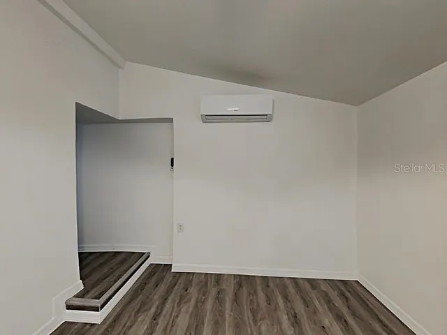 a view of wooden floor