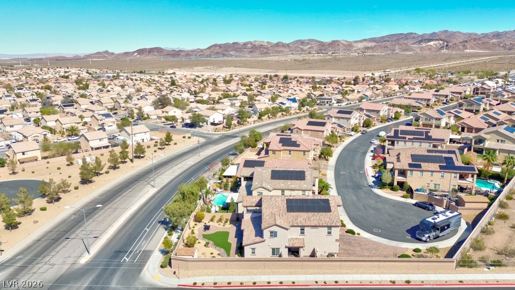 1054 Langston Ranch Avenue Henderson, NV 89002 - Photo 73 of 82 View of property location featuring nearby suburban area and a mountain backdrop