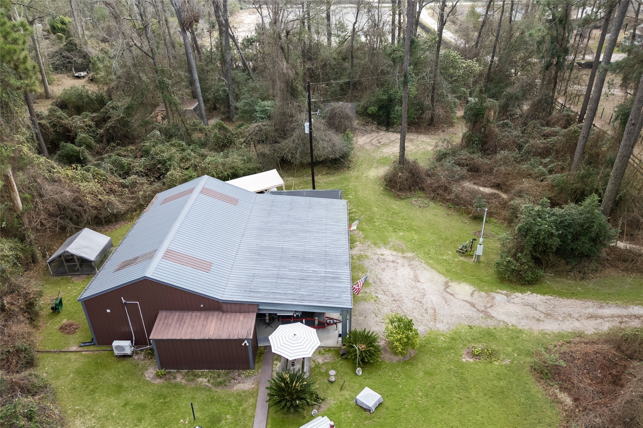 31601 Huffman Cleveland Road Huffman, TX 77336 - Photo 12 of 38 a aerial view of a house