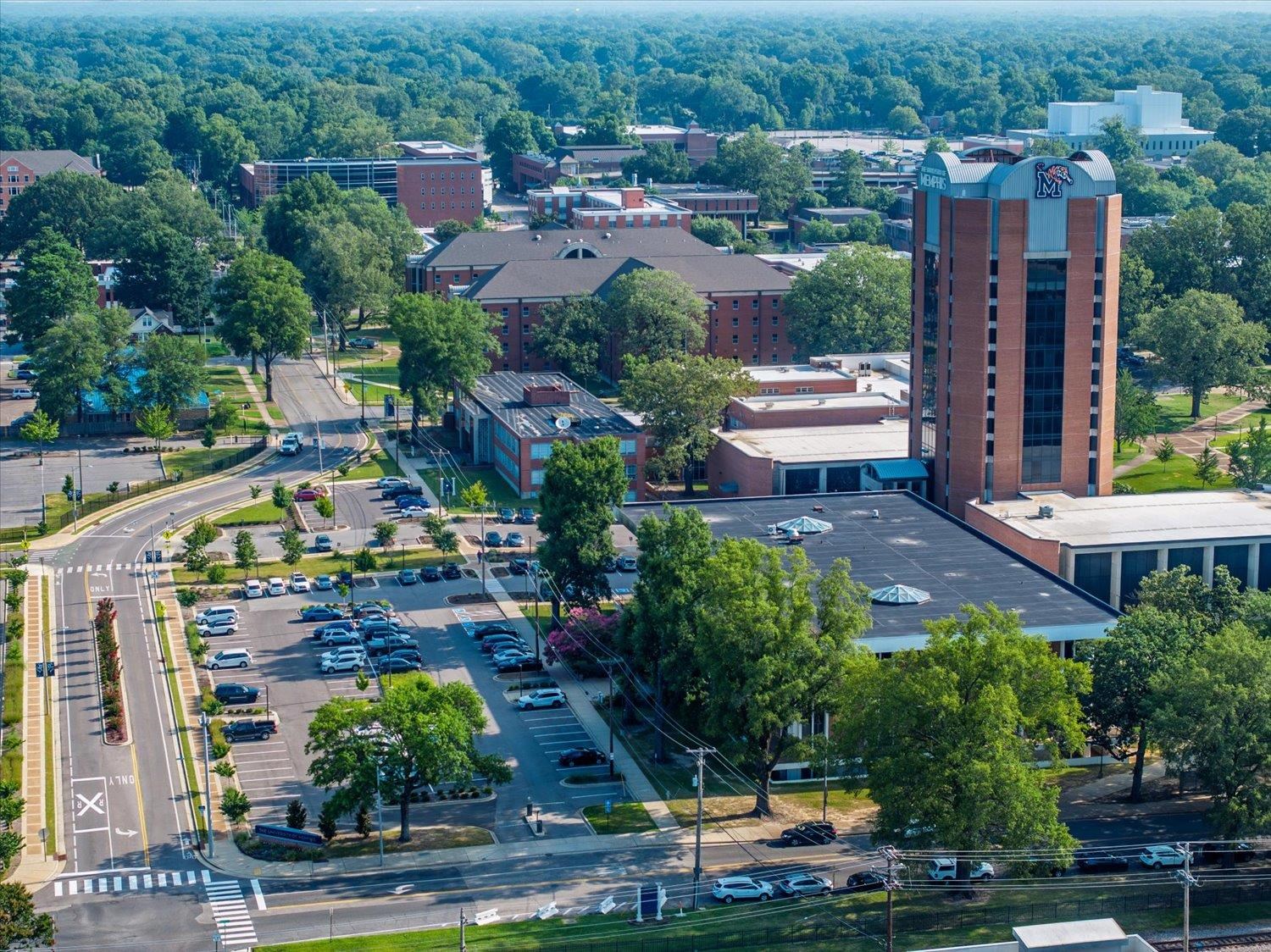 3636 Spottswood Avenue, Unit 1 Memphis, TN 38111 - Photo 32 of 32 an aerial view of multiple house