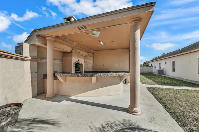 a view of outdoor space yard and swimming pool