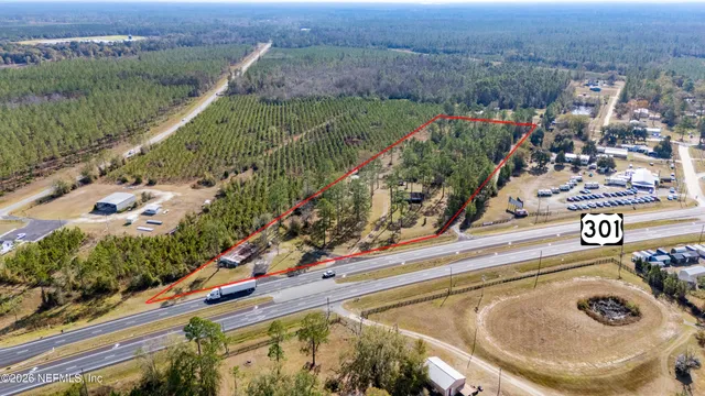 a view of a lake with a mountain in the background