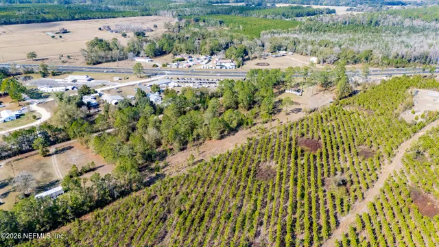 a view of a lake with a mountain