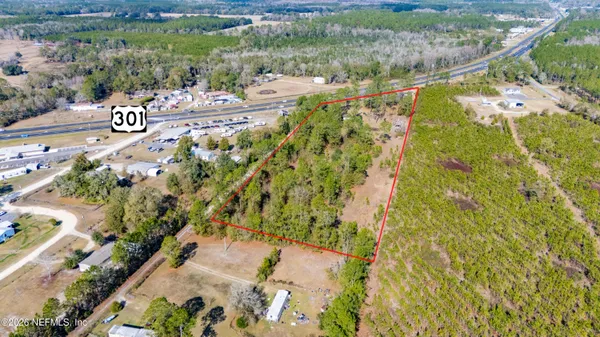 a view of a city with an ocean