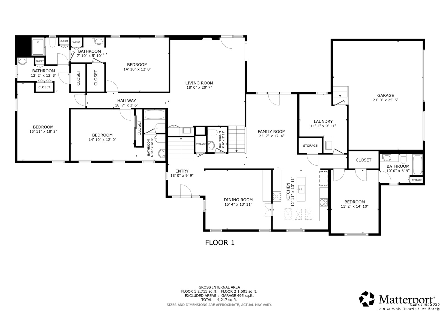 14819 Seven L Trail Helotes, TX 78023 - Photo 61 of 62 a picture of a floor plan