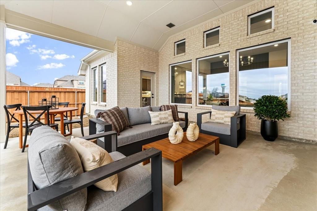 1435 Canadian Lane Van Alstyne, TX 75495 - Photo 16 of 16 a living room with furniture